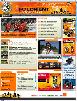 site internet lorient FC